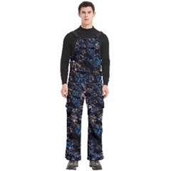 Rocky Lake Reflection  Men s Side Zip Front Pouch Ski And Snowboard Bib Pants	 by dflcprintsclothing