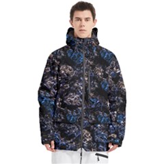 Rocky Lake Reflection  Men s Multi Pockets Zip Ski And Snowboard Waterproof Breathable Jacket by dflcprintsclothing