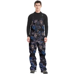 Rocky Lake Reflection  Men s Front Zip Ski And Snowboard Bib Pants by dflcprintsclothing