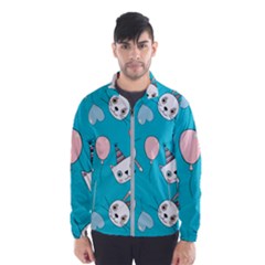 Birtay Cats Bunnies, Koteto Men s Windbreaker by kyorashop23