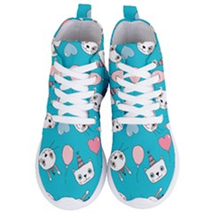 Birtay Cats Bunnies, Koteto Women s Lightweight High Top Sneakers by kyorashop23