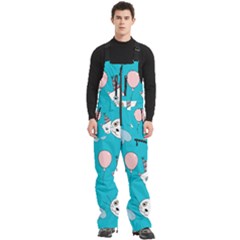 Birtay Cats Bunnies, Koteto Men s Front Zip Ski And Snowboard Bib Pants