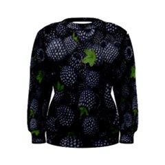 Blackberry Fruit, Fruit Women s Sweatshirt