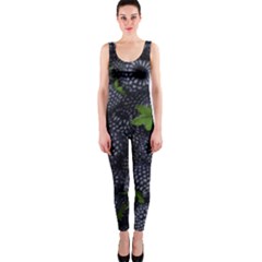 Blackberry Fruit, Fruit One Piece Catsuit