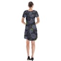 Blackberry Fruit, Fruit Short Sleeve V-neck Flare Dress View2