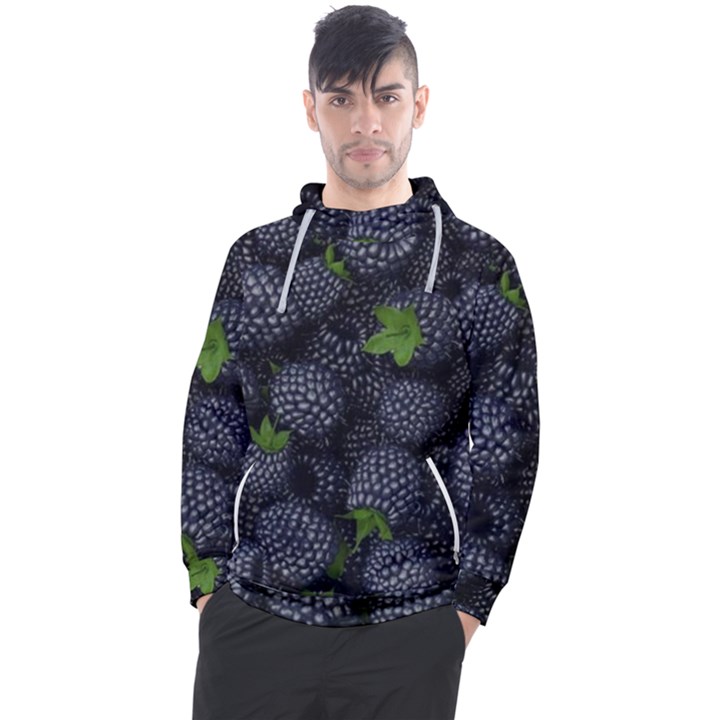 Blackberry Fruit, Fruit Men s Pullover Hoodie