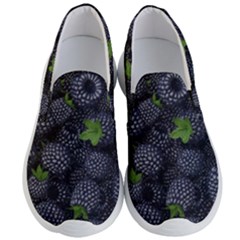 Blackberry Fruit, Fruit Men s Lightweight Slip Ons