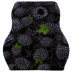 Blackberry Fruit, Fruit Car Seat Velour Cushion  by kyorashop23