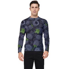 Blackberry Fruit, Fruit Men s Long Sleeve Rash Guard by kyorashop23