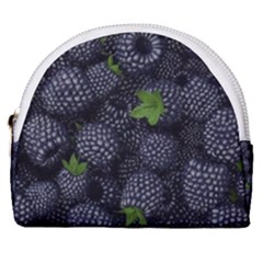 Blackberry Fruit, Fruit Horseshoe Style Canvas Pouch