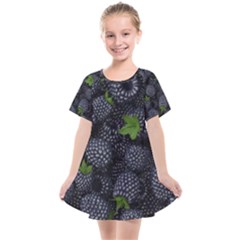 Blackberry Fruit, Fruit Kids  Smock Dress