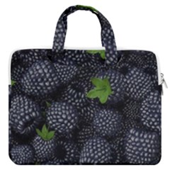 Blackberry Fruit, Fruit Macbook Pro 13  Double Pocket Laptop Bag by kyorashop23