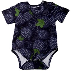 Blackberry Fruit, Fruit Baby Short Sleeve Bodysuit by kyorashop23