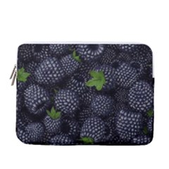 Blackberry Fruit, Fruit 13  Vertical Laptop Sleeve Case With Pocket