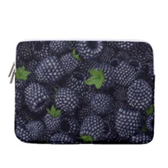 Blackberry Fruit, Fruit 14  Vertical Laptop Sleeve Case With Pocket by kyorashop23