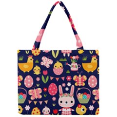 Bunny - Easter Pattern Mini Tote Bag by kyorashop23