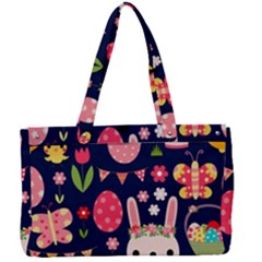 Bunny - Easter Pattern Canvas Work Bag