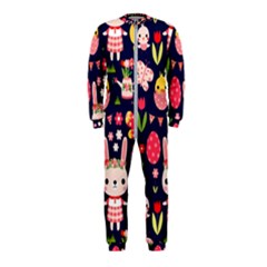 Bunny - Easter Pattern Onepiece Jumpsuit (kids)