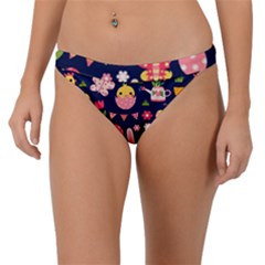 Bunny - Easter Pattern Band Bikini Bottoms