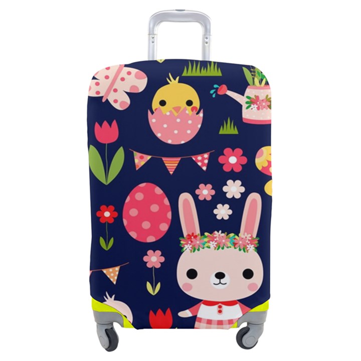 Bunny - Easter Pattern Luggage Cover (Medium)