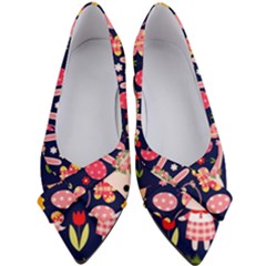 Bunny - Easter Pattern Women s Bow Heels by kyorashop23