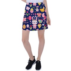 Bunny - Easter Pattern Tennis Skirt