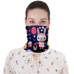 Bunny - Easter Pattern Face Covering Bandana (adult) by kyorashop23