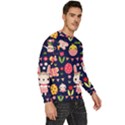 Bunny - Easter Pattern Men s Fleece Sweatshirt View3