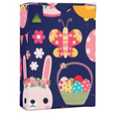 Bunny - Easter Pattern Playing Cards Single Design (rectangle) With Custom Box