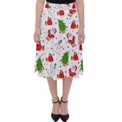 Christmas Pattern, Pattern, Christmas Classic Midi Skirt