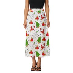 Christmas Pattern, Pattern, Christmas Classic Midi Chiffon Skirt