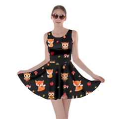 Cool Woodland Animal, Koteto, Scandinavian, Acorn Skater Dress by kyorashop23