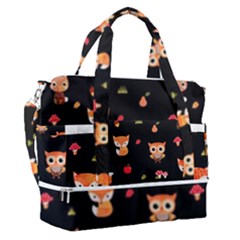 Cool Woodland Animal, Koteto, Scandinavian, Acorn Sports Shoulder Bag With Shoes Compartment by kyorashop23