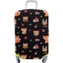 Cool Woodland Animal, Koteto, Scandinavian, Acorn Luggage Cover (Large) View1