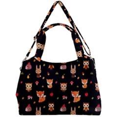 Cool Woodland Animal, Koteto, Scandinavian, Acorn Double Compartment Shoulder Bag by kyorashop23