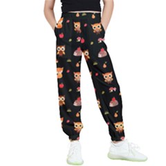 Cool Woodland Animal, Koteto, Scandinavian, Acorn Kids  Joggers by kyorashop23