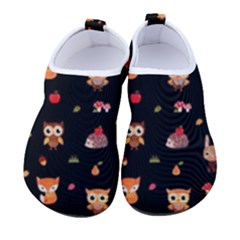 Cool Woodland Animal, Koteto, Scandinavian, Acorn Kids  Sock-style Water Shoes by kyorashop23