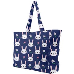 Cute Bunny Pattern, Easter, Koteto Simple Shoulder Bag