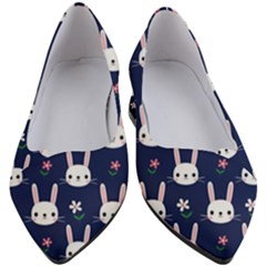 Cute Bunny Pattern, Easter, Koteto Women s Block Heels 