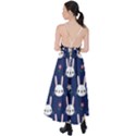 Cute Bunny Pattern, Easter, Koteto Tie Back Maxi Dress View2