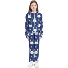 Cute Bunny Pattern, Easter, Koteto Kids  Tracksuit by kyorashop23