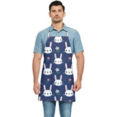 Cute Bunny Pattern, Easter, Koteto Kitchen Apron