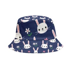 Cute Bunny Pattern, Easter, Koteto Inside Out Bucket Hat by kyorashop23