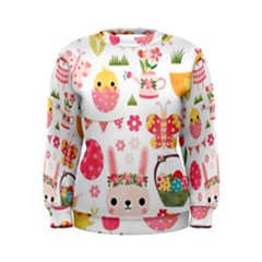 Cute Easter Bunny, Koteto, Animal, Baby Women s Sweatshirt