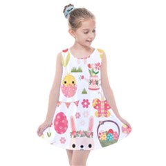 Cute Easter Bunny, Koteto, Animal, Baby Kids  Summer Dress