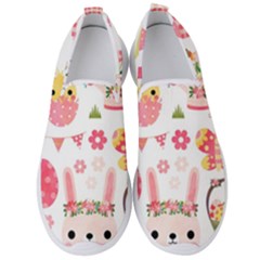 Cute Easter Bunny, Koteto, Animal, Baby Men s Slip On Sneakers