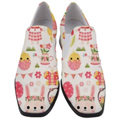 Cute Easter Bunny, Koteto, Animal, Baby Women Slip On Heel Loafers