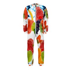 Fruits, Drip, Fruit, Paint, Spring Onepiece Jumpsuit (kids)