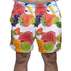 Fruits, Drip, Fruit, Paint, Spring Men s Shorts by kyorashop23