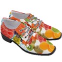 Fruits, Drip, Fruit, Paint, Spring Women Heeled Oxford Shoes View3